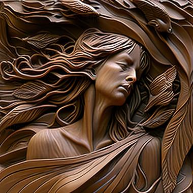 3D model Rebecca Guay (STL)